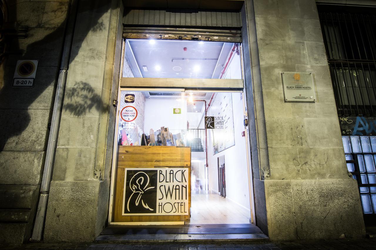 Black Swan Hostel Barcelona Exterior foto
